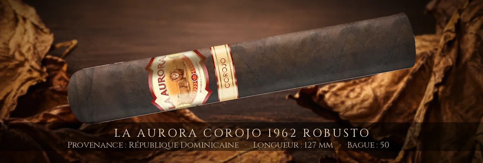 La Aurora Corojo 1962 Robusto — La Aurora — République Dominicaine