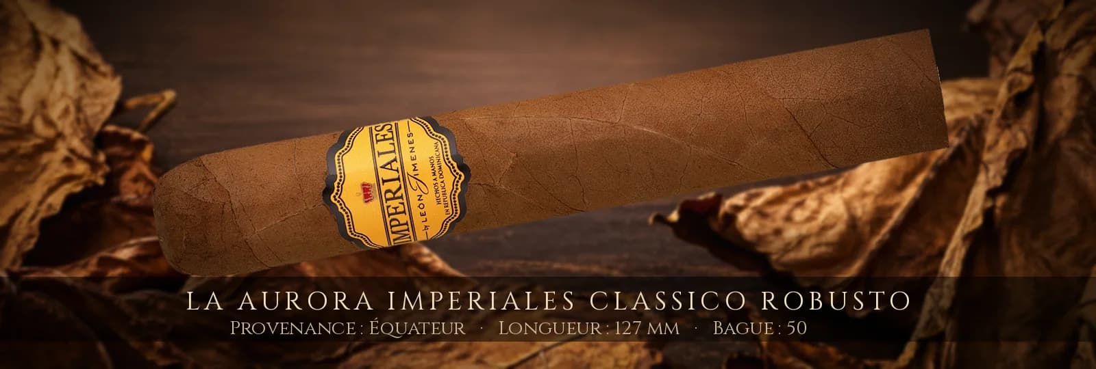 La Aurora Imperiales Classico Robusto — La Aurora — Équateur