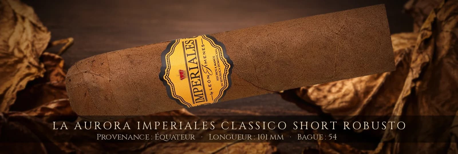 La Aurora Imperiales Classico Short Robusto — La Aurora — Équateur