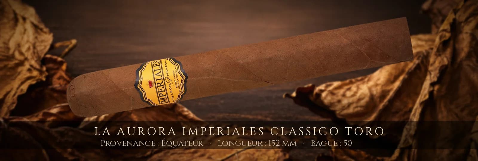 La Aurora Imperiales Classico Toro — La Aurora — Équateur