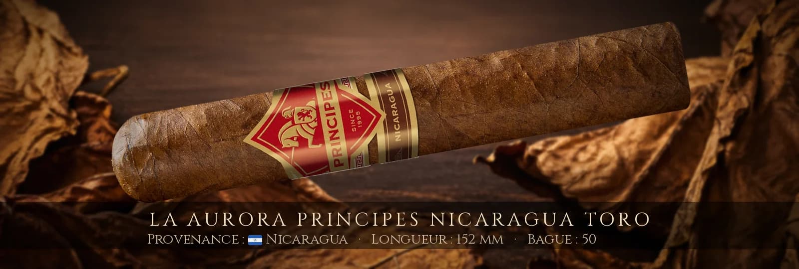 La Aurora Principes Nicaragua Toro — La Aurora — Nicaragua