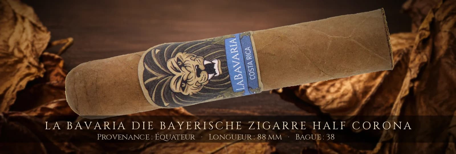 La Bavaria Die Bayerische Zigarre Half Corona — La Bavaria — Équateur