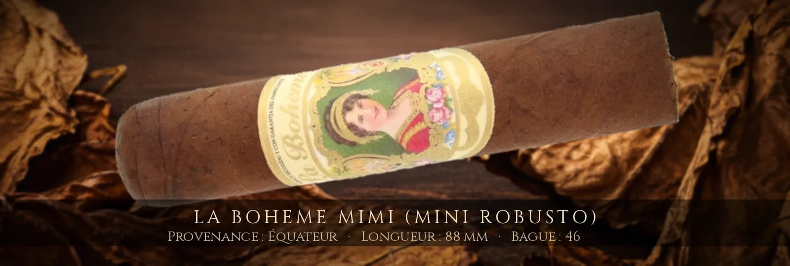 La Boheme Mimi (Mini Robusto) — La Boheme — Équateur
