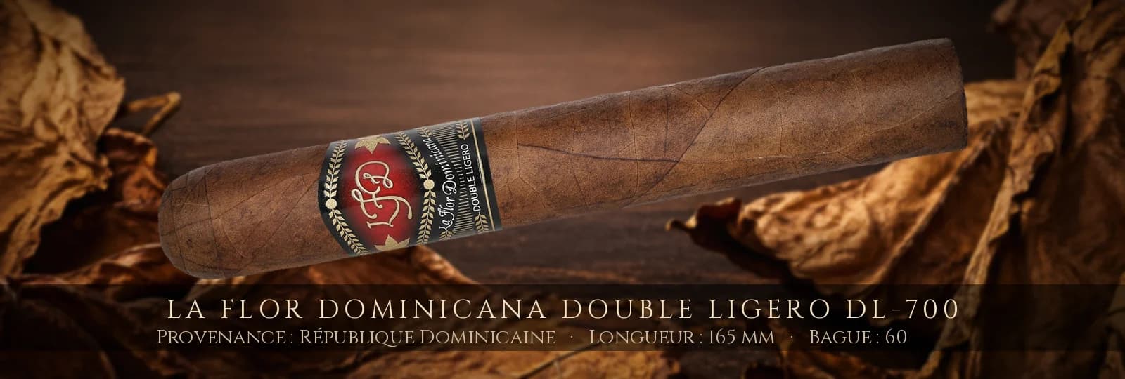 La Flor Dominicana Double Ligero DL-700 — La Flor Dominicana — République Dominicaine