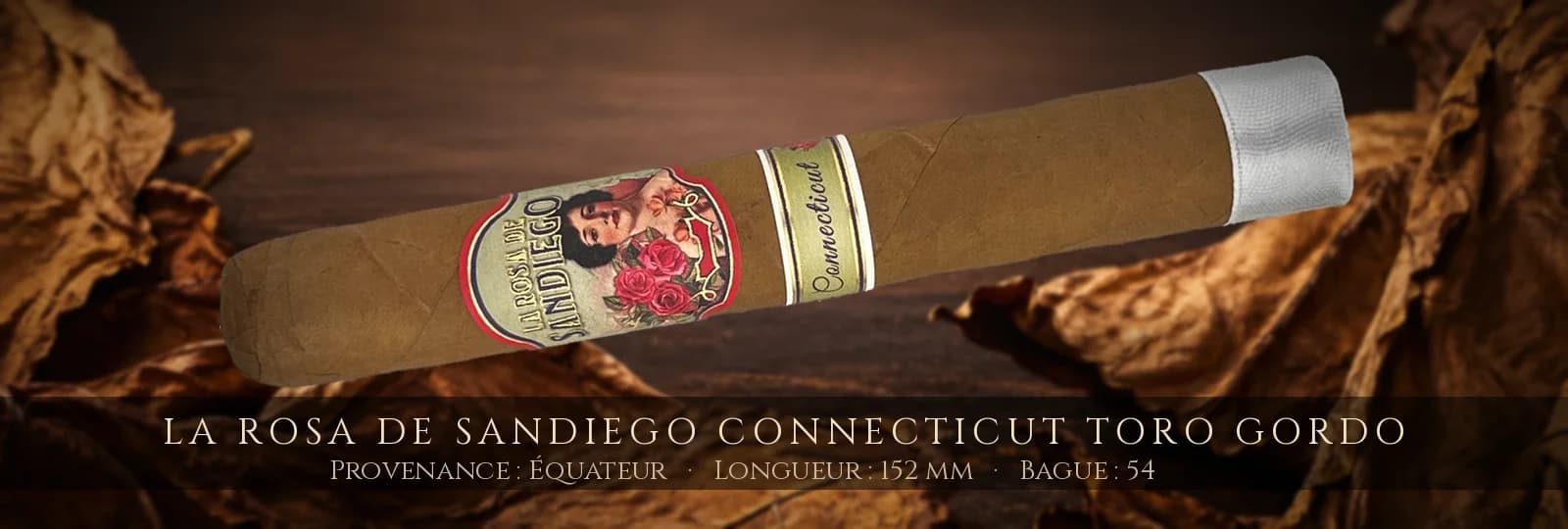 La Rosa de Sandiego Connecticut Toro Gordo — La Rosa de Sandiego — Équateur