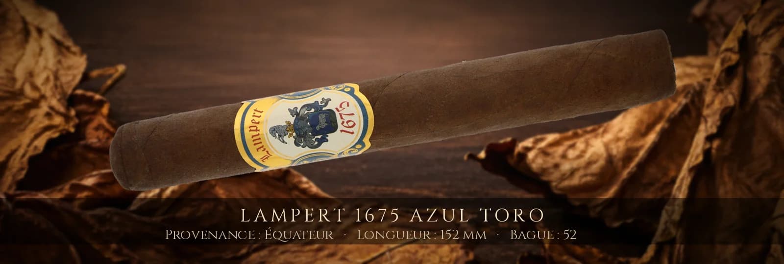 Lampert 1675 Azul Toro — Lampert — Équateur
