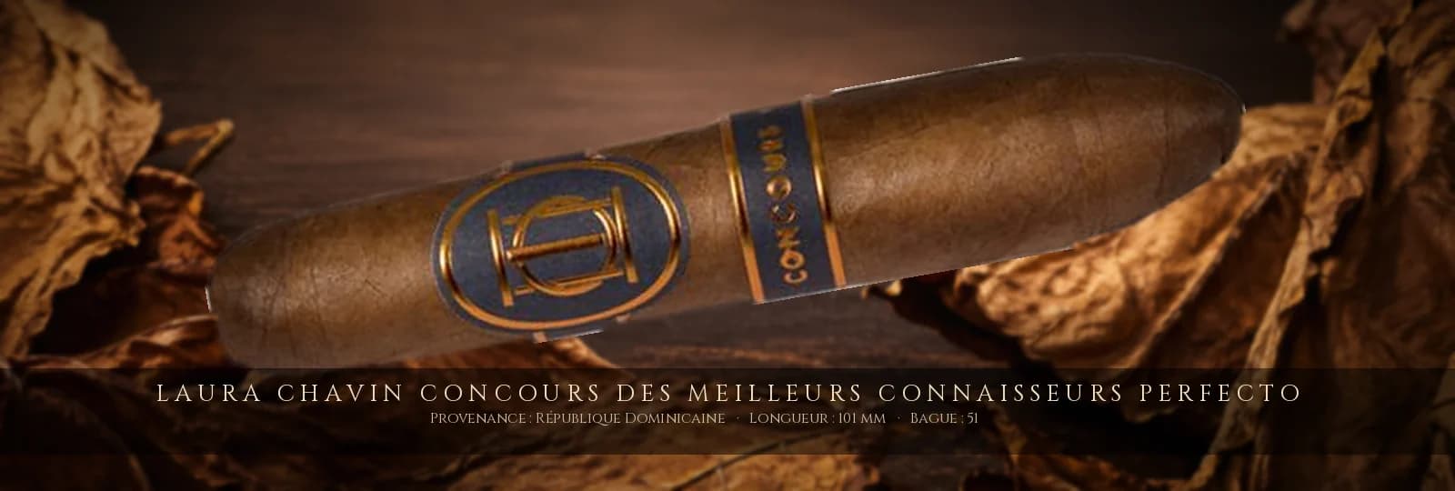 Laura Chavin Concours des Meilleurs Connaisseurs Perfecto — Laura Chavin — République Dominicaine
