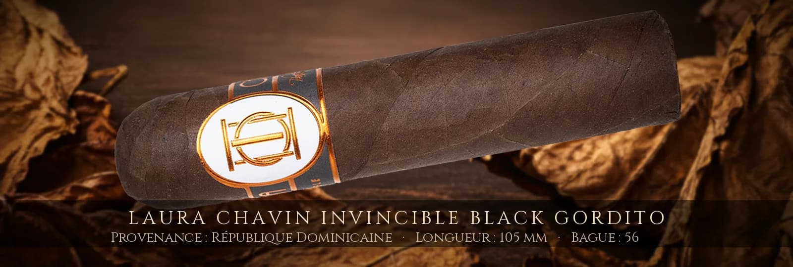 Laura Chavin Invincible Black Gordito — Laura Chavin — République Dominicaine