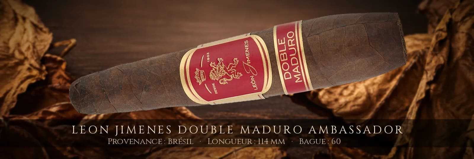 Leon Jimenes Double Maduro Ambassador — Leon Jimenes — Brésil