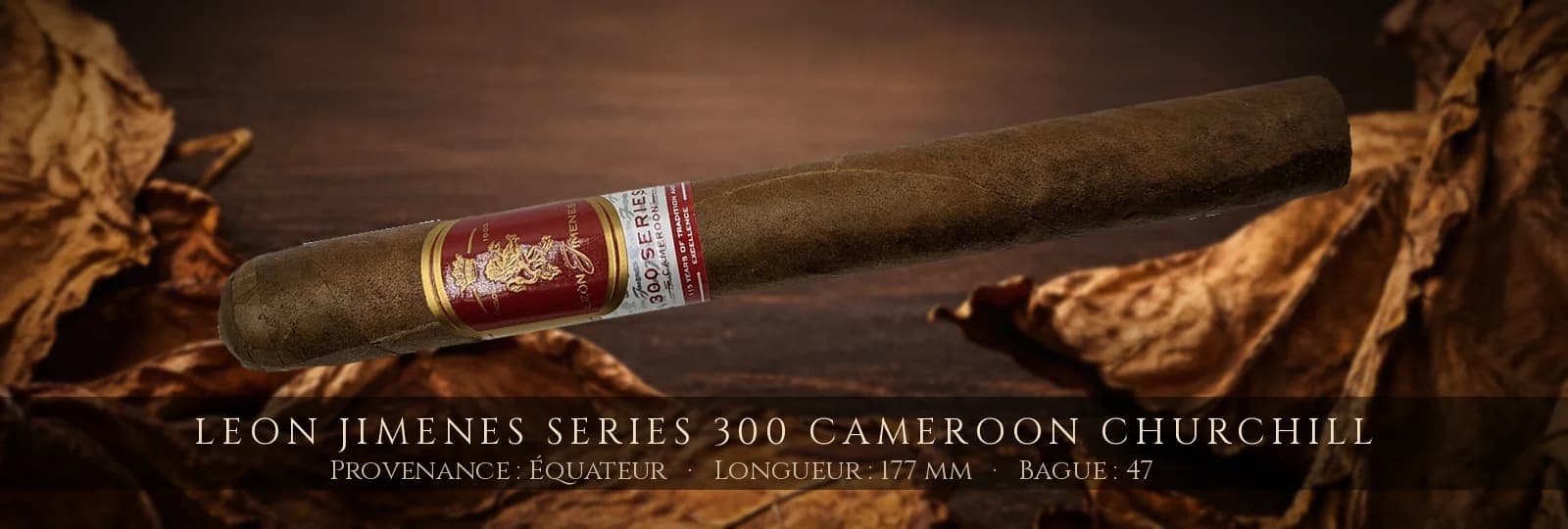 Leon Jimenes Series 300 Cameroon Churchill — Leon Jimenes — Équateur