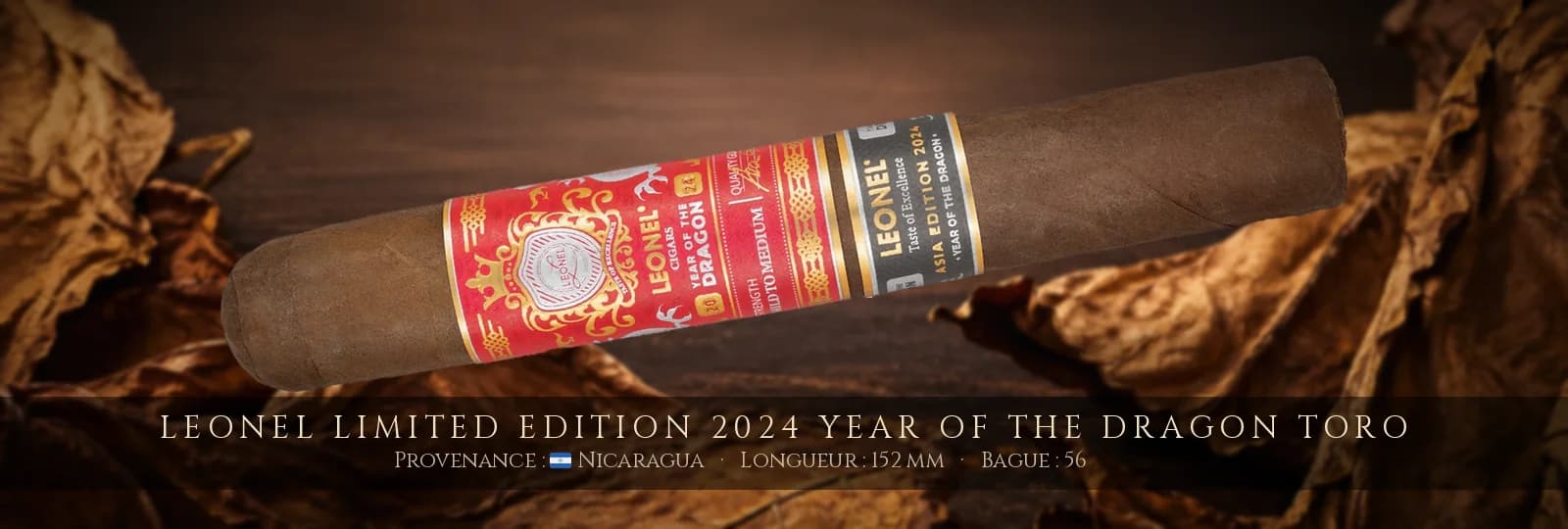 Leonel Limited Edition 2024 Year of the Dragon Toro — Leonel — Nicaragua