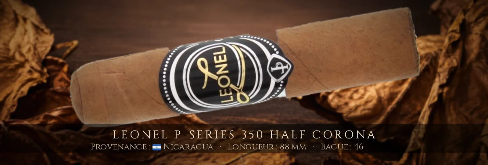 Leonel P-Series 350 Half Corona — Leonel — Nicaragua