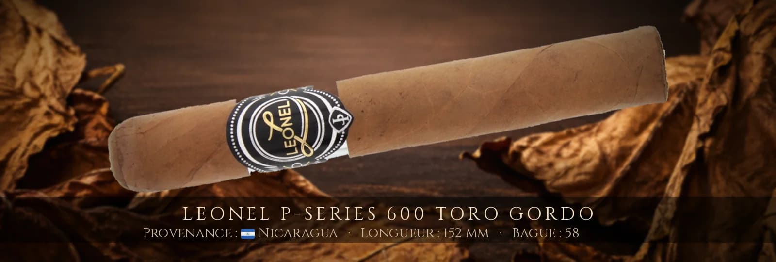 Leonel P-Series 600 Toro Gordo — Leonel — Nicaragua