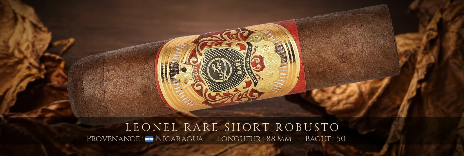Leonel Rare Short Robusto — Leonel — Nicaragua