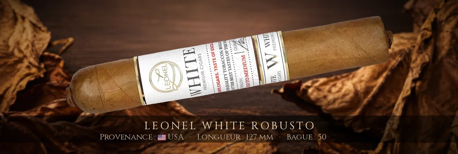 Leonel White Robusto — Leonel — USA