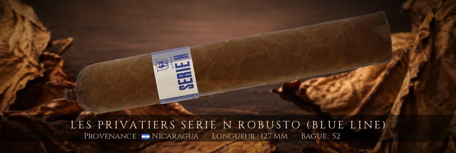 Les Privatiers Serie N Robusto (Blue Line) — Les Privatiers — Nicaragua