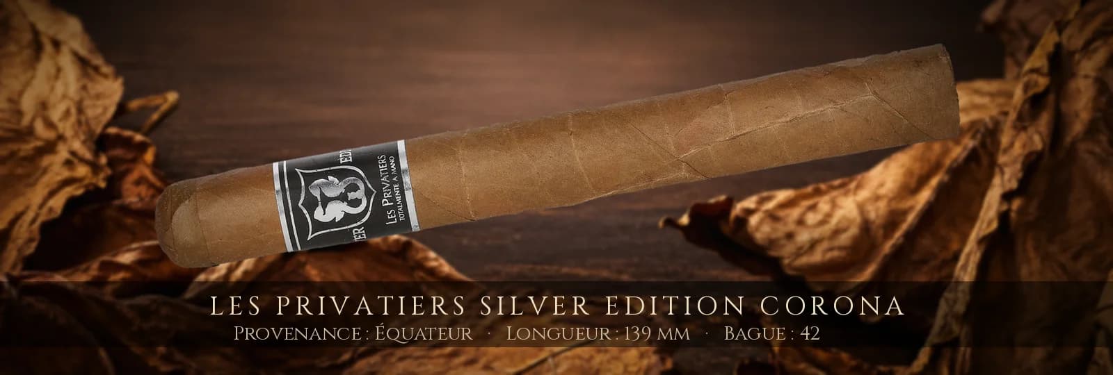 Les Privatiers Silver Edition Corona — Les Privatiers — Équateur