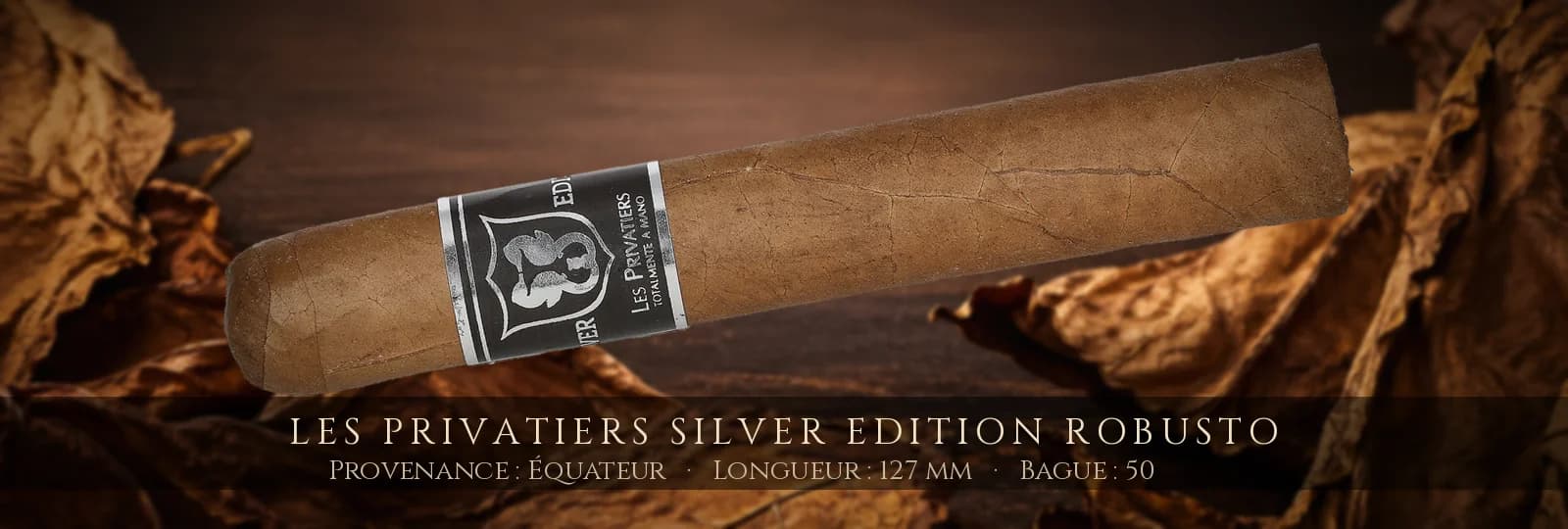 Les Privatiers Silver Edition Robusto — Les Privatiers — Équateur