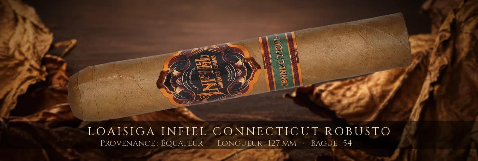 Loaisiga Infiel Connecticut Robusto — Loaisiga — Équateur