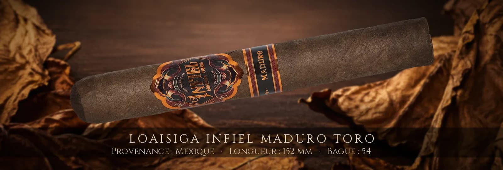 Loaisiga Infiel Maduro Toro — Loaisiga — Mexique