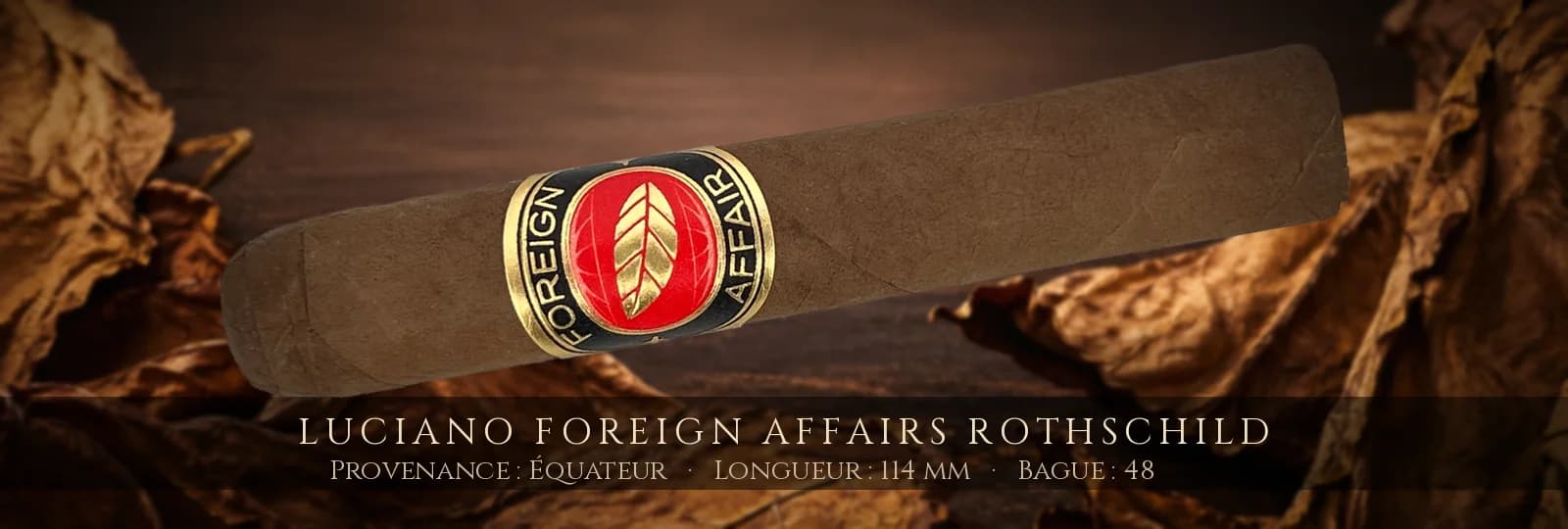 Luciano Foreign Affairs Rothschild — Luciano — Équateur
