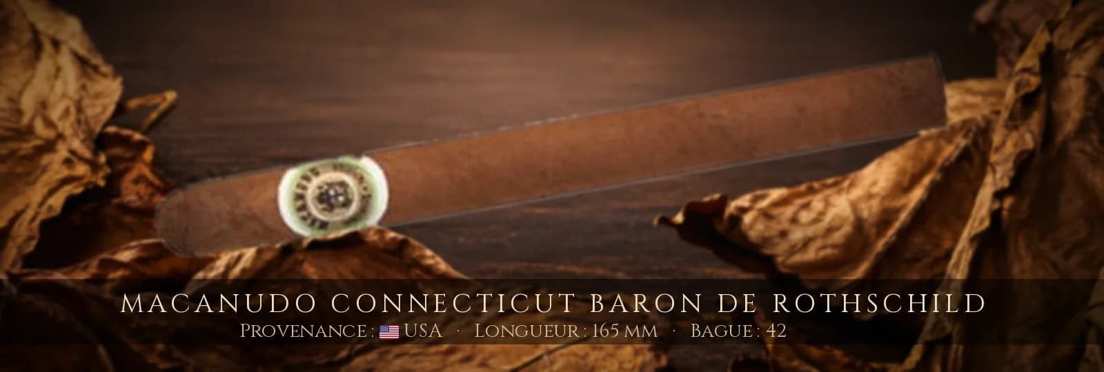 Macanudo Connecticut Baron de Rothschild — Macanudo — USA