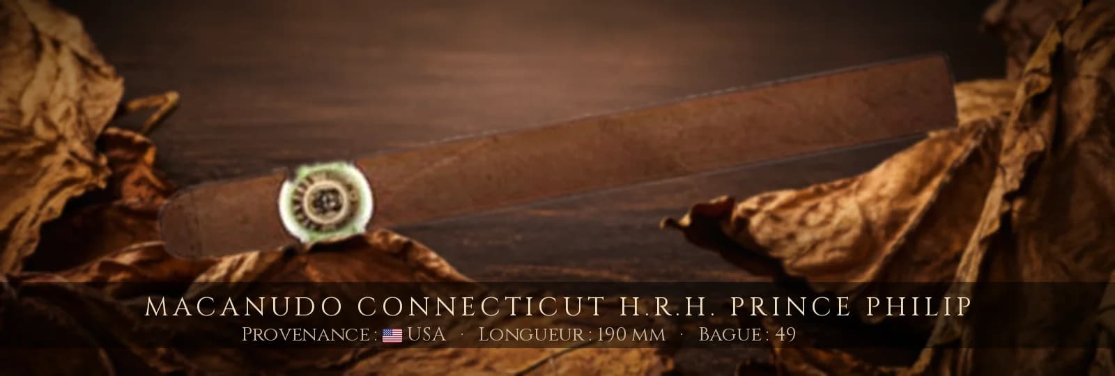 Macanudo Connecticut H.R.H. Prince Philip — Macanudo — USA