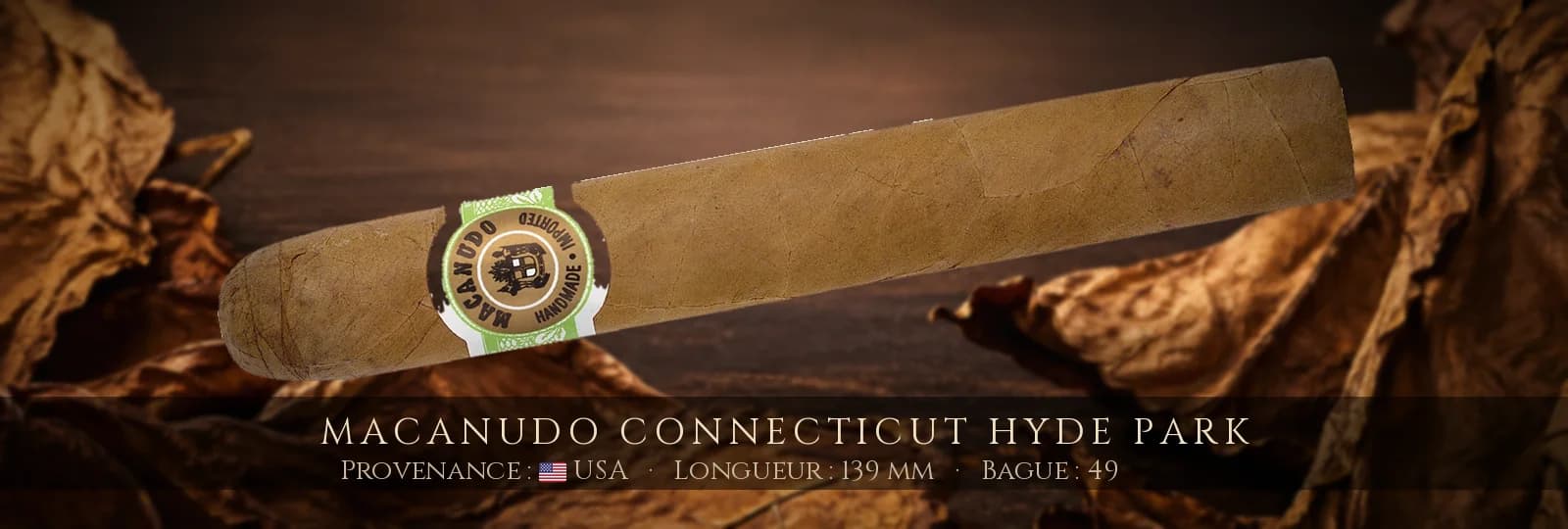 Macanudo Connecticut Hyde Park — Macanudo — USA