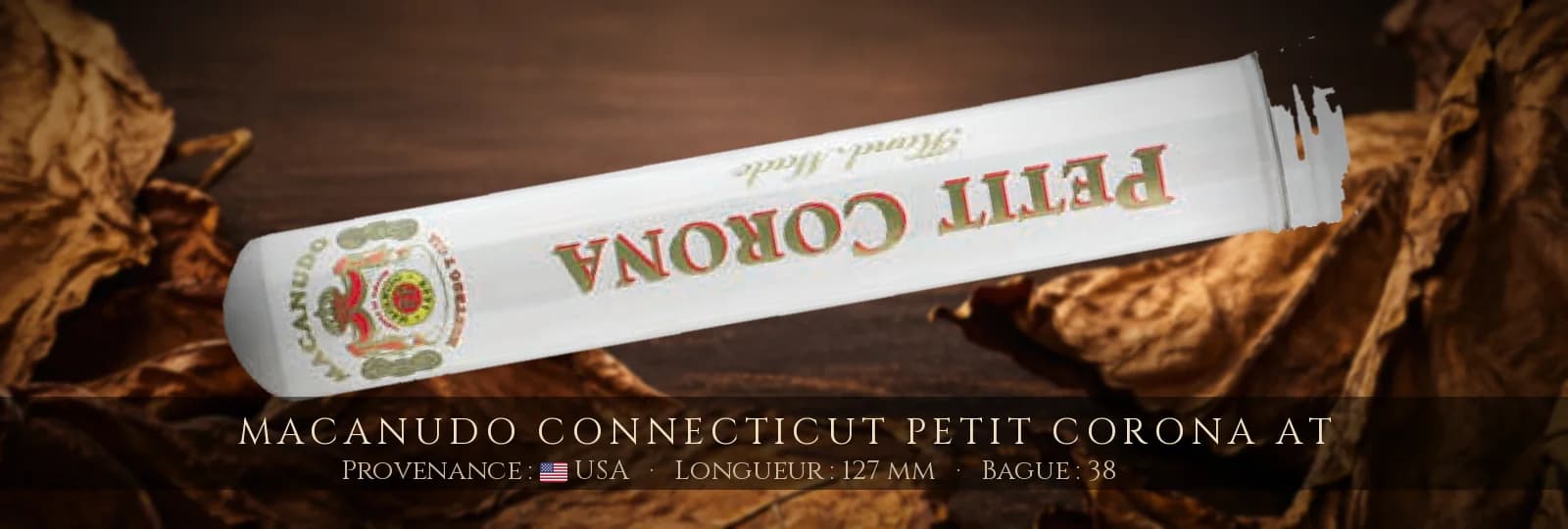 Macanudo Connecticut Petit Corona AT — Macanudo — USA