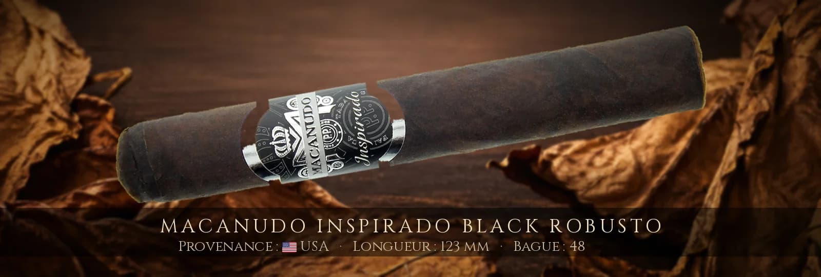 Macanudo Inspirado Black Robusto — Macanudo — USA