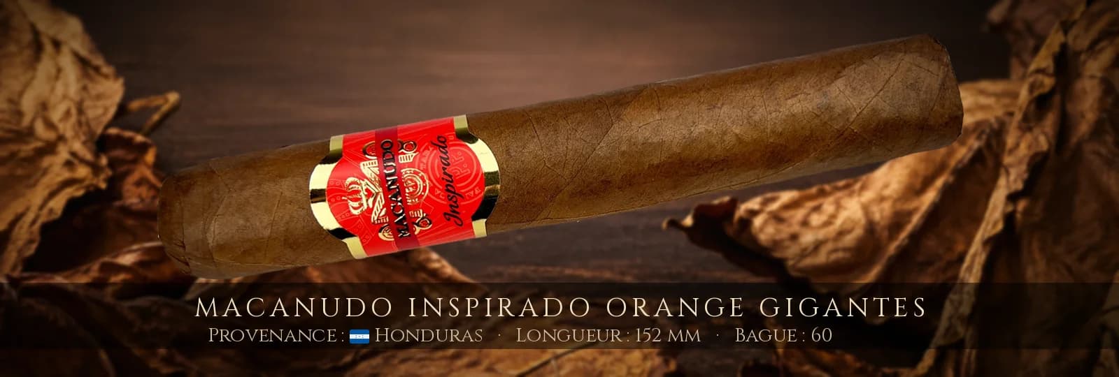 Macanudo Inspirado Orange Gigantes — Macanudo — Honduras