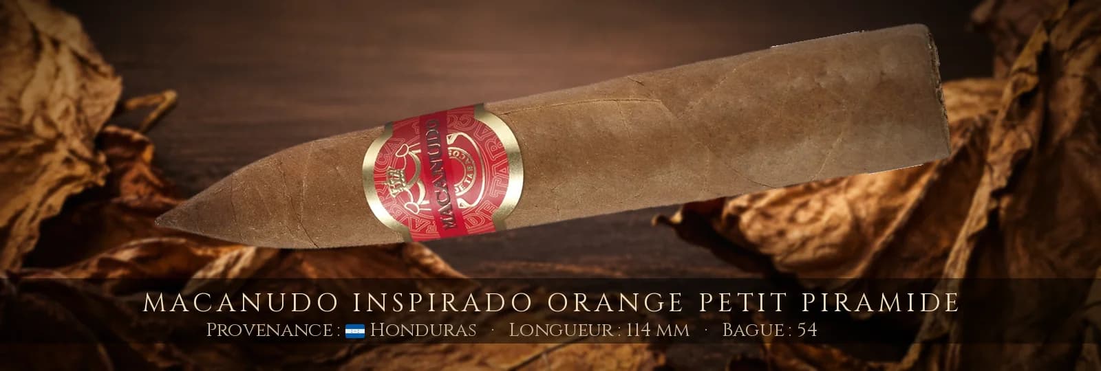 Macanudo Inspirado Orange Petit Piramide — Macanudo — Honduras