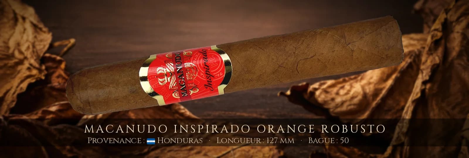 Macanudo Inspirado Orange Robusto — Macanudo — Honduras