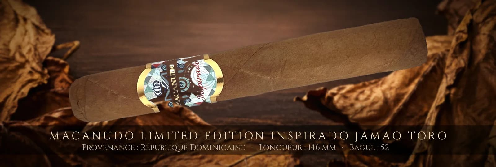 Macanudo Limited Edition Inspirado Jamao Toro — Macanudo — République Dominicaine