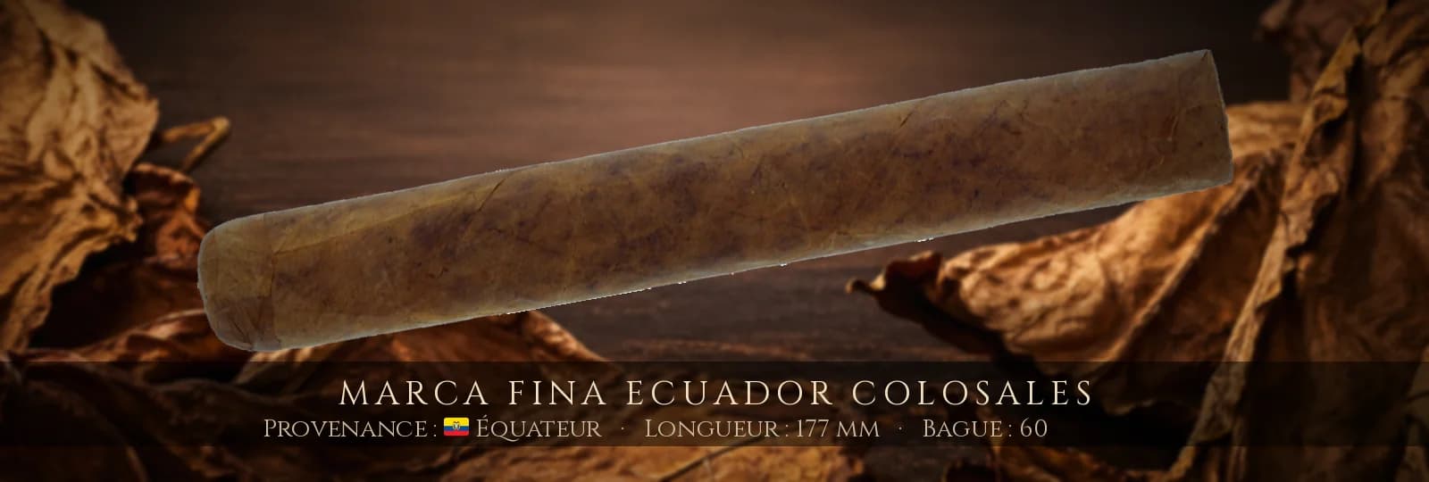 Marca Fina Ecuador Colosales — Marca Fina — Équateur