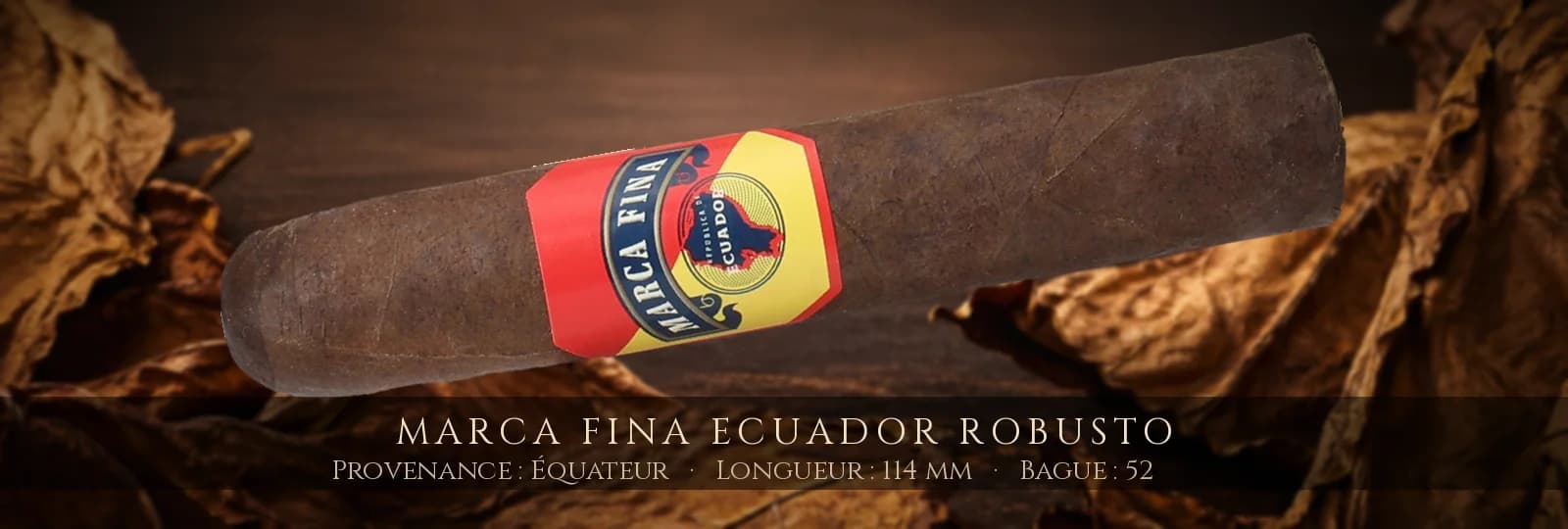 Marca Fina Ecuador Robusto — Marca Fina — Équateur