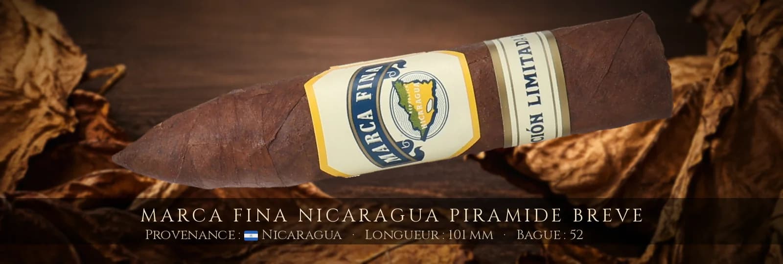 Marca Fina Nicaragua Piramide Breve — Marca Fina — Nicaragua