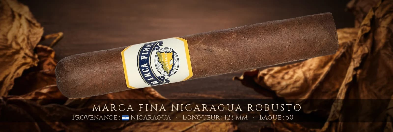 Marca Fina Nicaragua Robusto — Marca Fina — Nicaragua