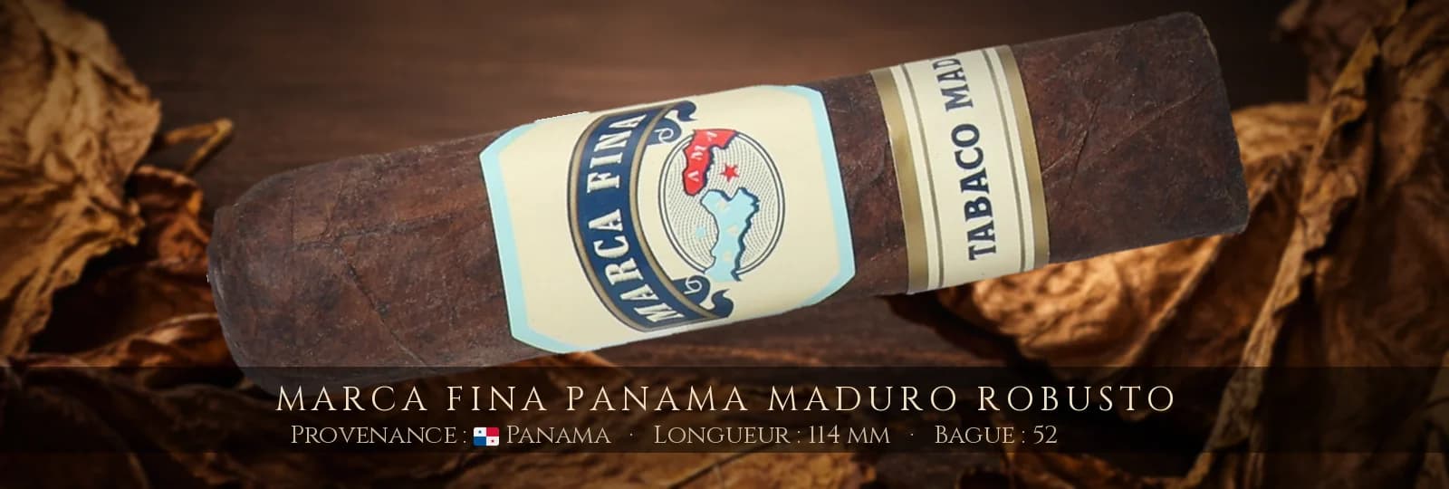 Marca Fina Panama Maduro Robusto — Marca Fina — Panama