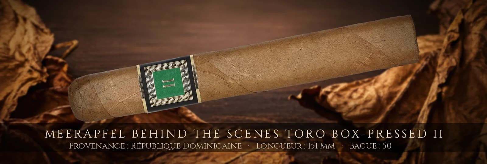Meerapfel Behind The Scenes Toro Box-Pressed II — Meerapfel — République Dominicaine