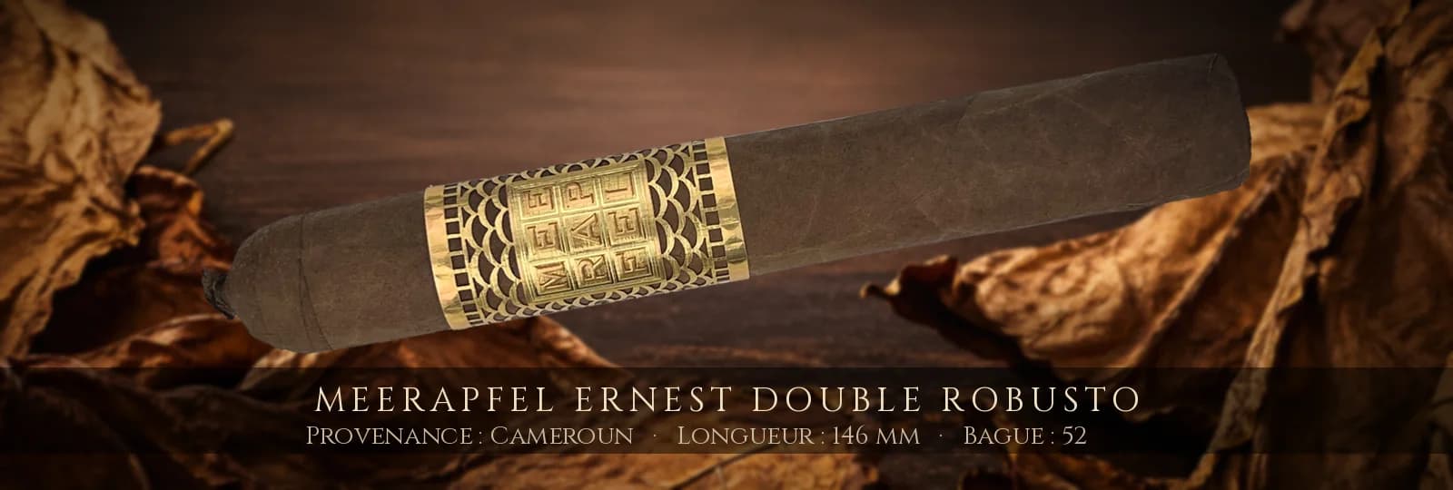 Meerapfel Ernest Double Robusto — Meerapfel — Cameroun
