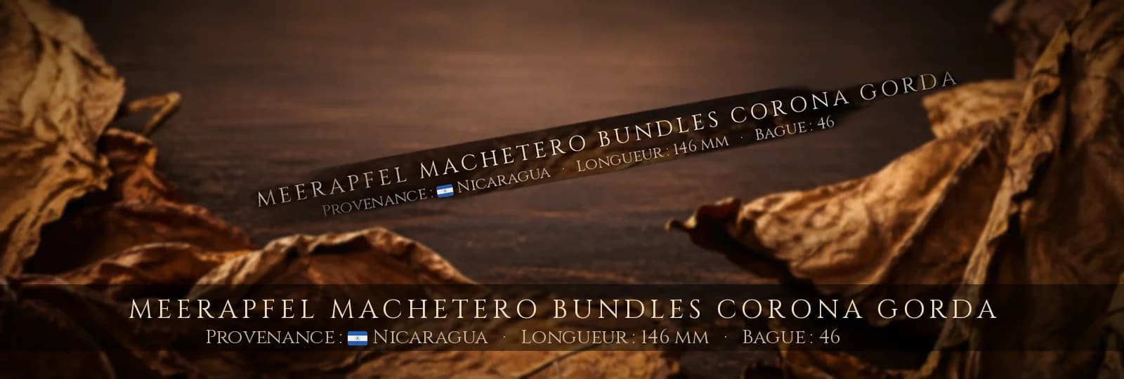 Meerapfel Machetero Bundles Corona Gorda — Meerapfel — Nicaragua