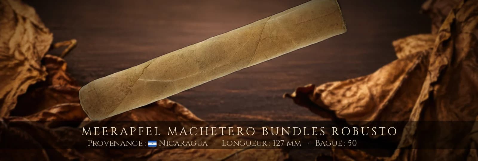 Meerapfel Machetero Bundles Robusto — Meerapfel — Nicaragua