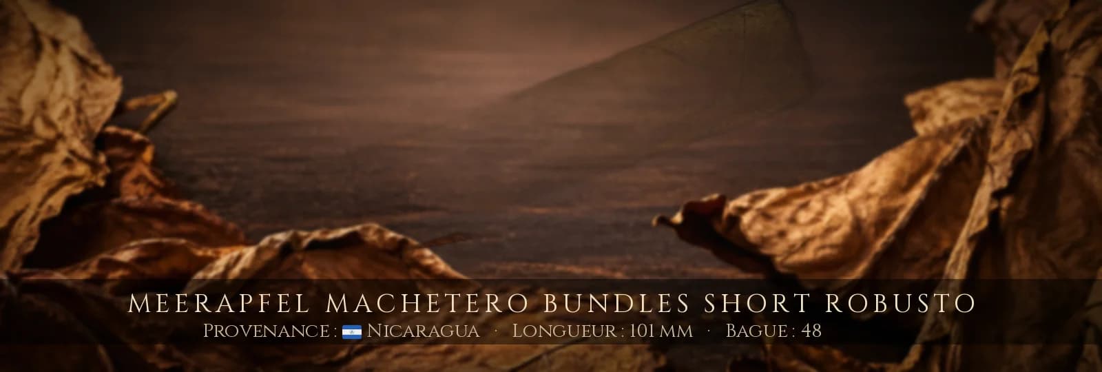 Meerapfel Machetero Bundles Short Robusto — Meerapfel — Nicaragua