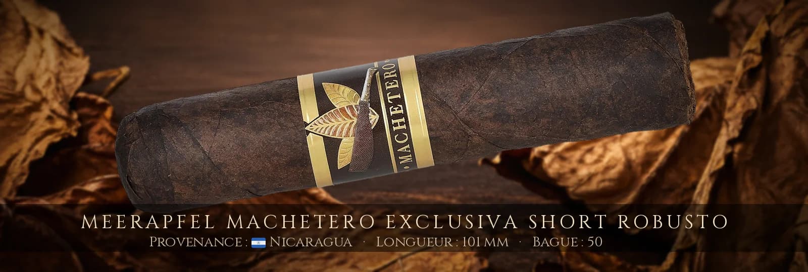 Meerapfel Machetero Exclusiva Short Robusto — Meerapfel — Nicaragua