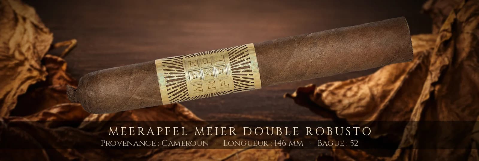 Meerapfel Meier Double Robusto — Meerapfel — Cameroun