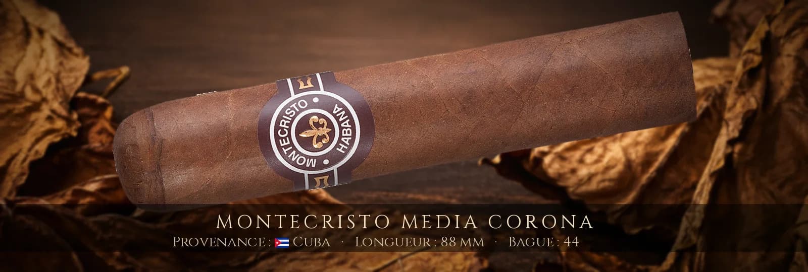 Montecristo Media Corona — Montecristo — Cuba