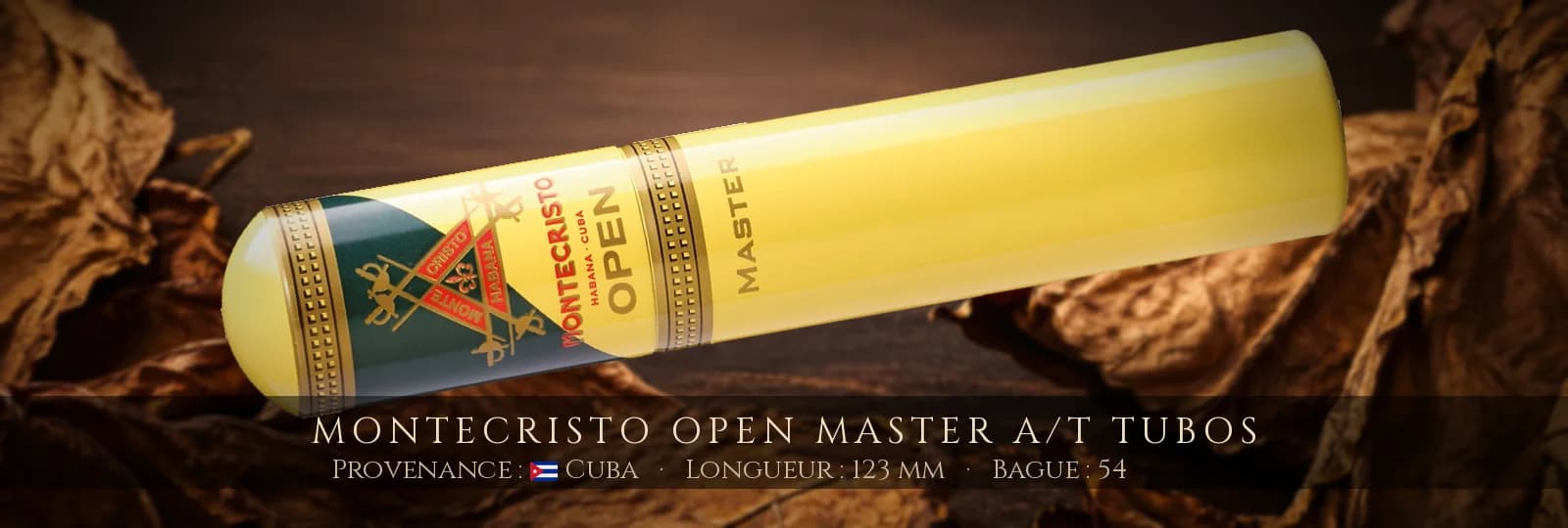 Montecristo Open Master A/T Tubos — Montecristo — Cuba