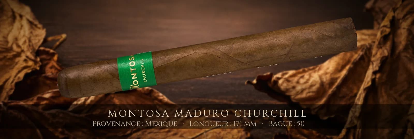 Montosa Maduro Churchill — Montosa — Mexique