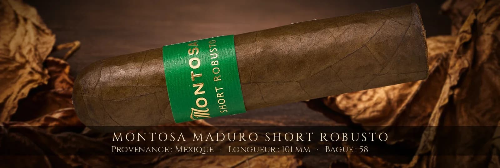Montosa Maduro Short Robusto — Montosa — Mexique